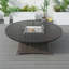 Natascha 8 - Person Wicker Patio Dining Set with Round Table , Cushions Included-70106015