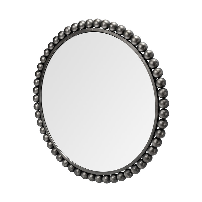 Aydrien Mirror, 43" H x 43" W, Black