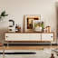 Meuble télé simple en bois massif-106554503