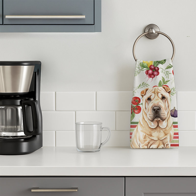 Serviette de cuisine Shar Pei, Shar Pei