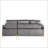 Grey Velvet Sofa-399468904