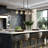 Vouni 5 - Light Modern Linear Kitchen Island Pendant