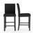 Hort Upholstered Counter Stool with Solid Wood Frame-1362858621
