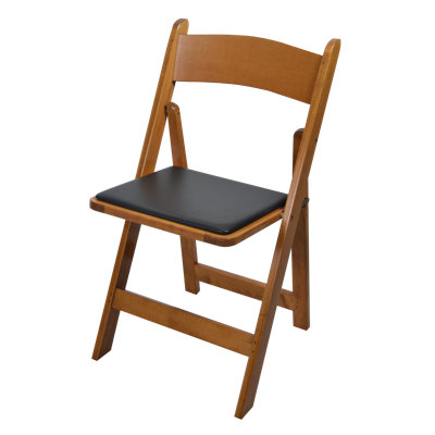 Chaise pliante en chêne