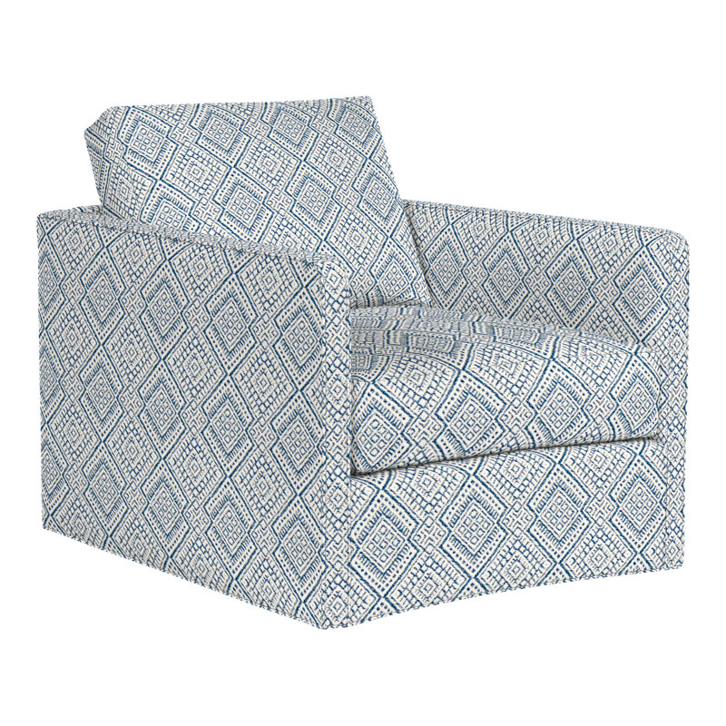 Wynne Swivel Chair, Perigold IGUAZU Royal