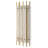 3 - Light 24" Modern Rectangle Flush Mounted Sconce Alabaster Bathroom Vanity Lights-2054161807