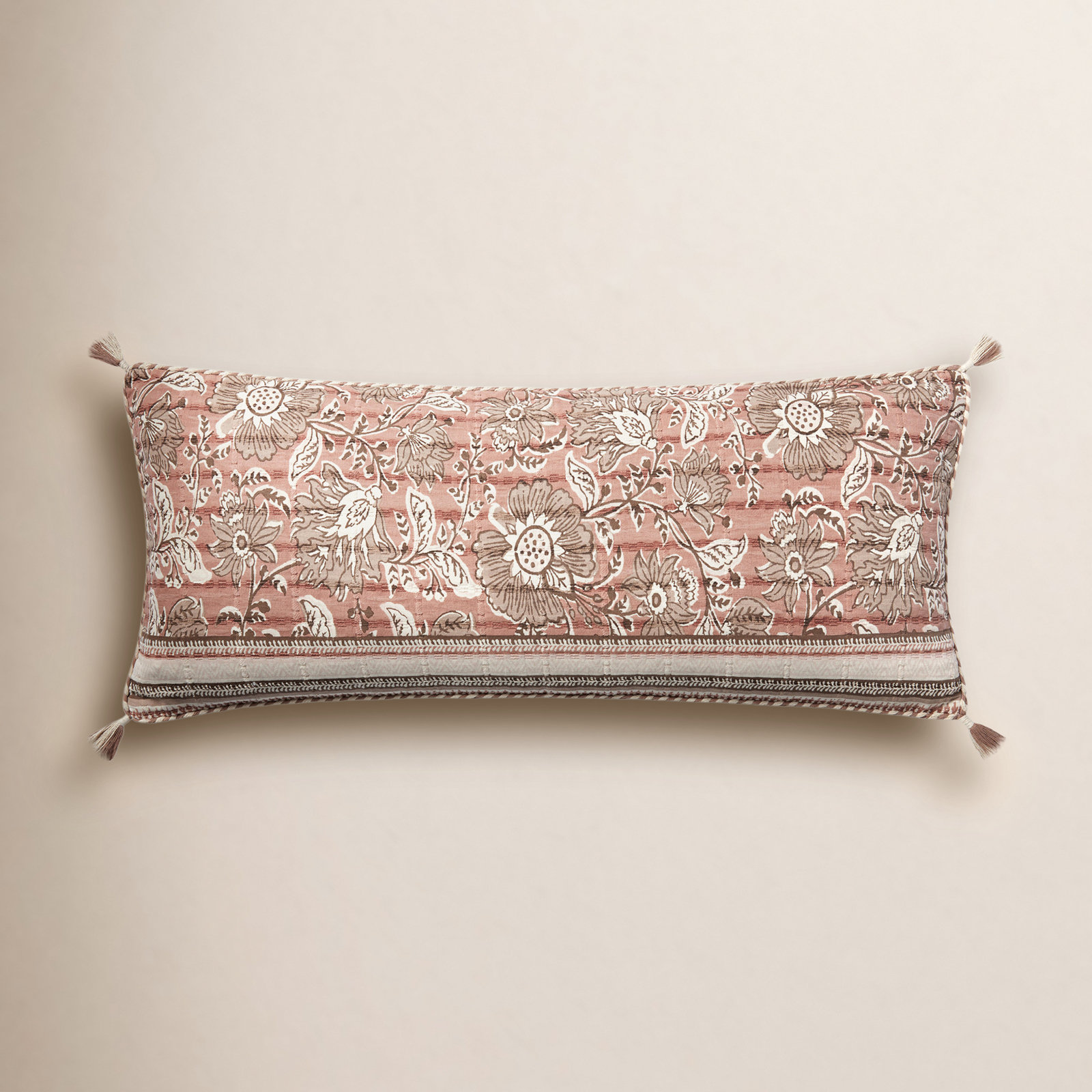 35" x 13" Pillow Cover, Polyester/Polyfill