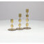 Ensemble de chandelles de table en aluminium 3 pièces Brenner-1573295028