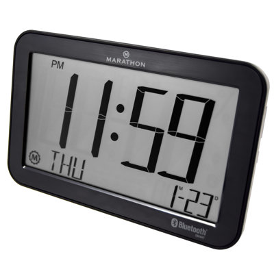Modern & Contemporary Digital Atomic Tabletop Clock with Alarm