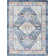 Tapis oriental bleu