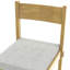 Ensemble de table de salle à manger 7 pièces pour 6 personnes, ensemble de table de salle à manger en bois pour 6 personnes avec chaises rembourrées pour la cuisine et la salle à manger (bois naturel délavé)
