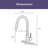 Single Hole Single Handle Pull-Down Kitchen Faucet-117584265