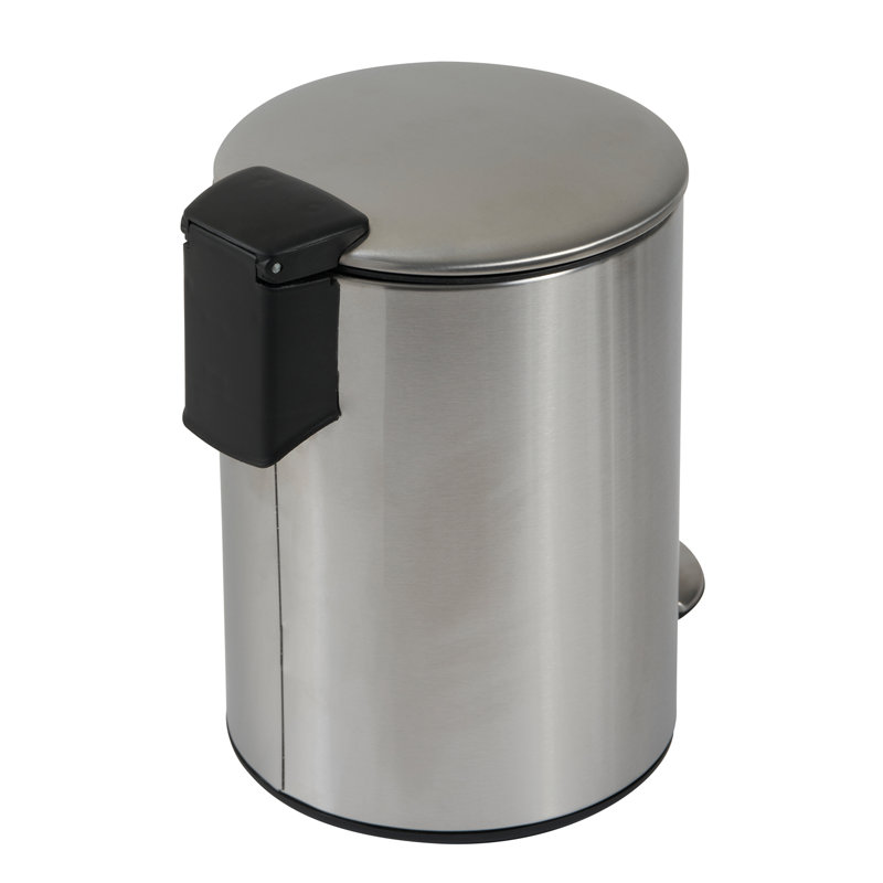 Rebrilliant Decorative Bin, Silver/Black