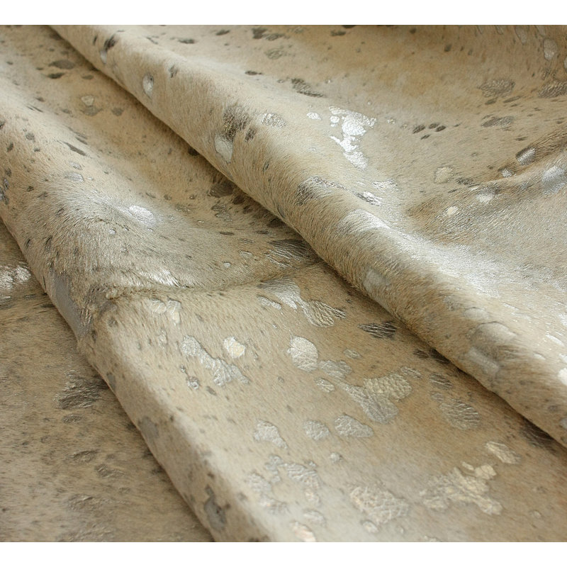Tapis naturel / argenté Houchin