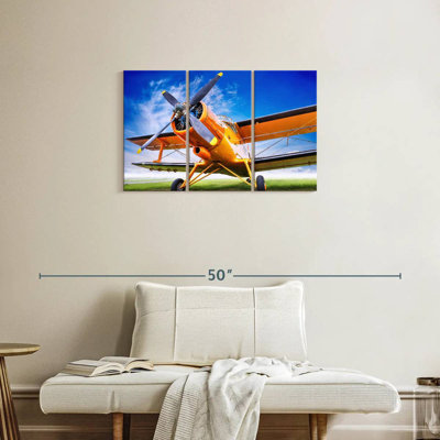 Mehar Orange Airplane