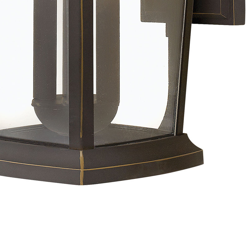 Bromley 2 - Bulb 20" H Outdoor Wall Lantern, Oil Rubbed Bronze