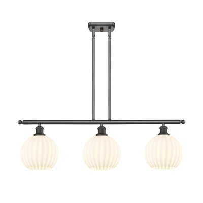 Luminaire suspendu pour îlot suspendu 3 lumières Ballston Venetian