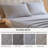 4-Piece Queen 100% Cotton Printed Sheet Set,Snowflake