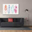 Art mural sur toile Epic Graffiti «Laguna Surfboard 1» par Mercedes Lopez Charro-106172784