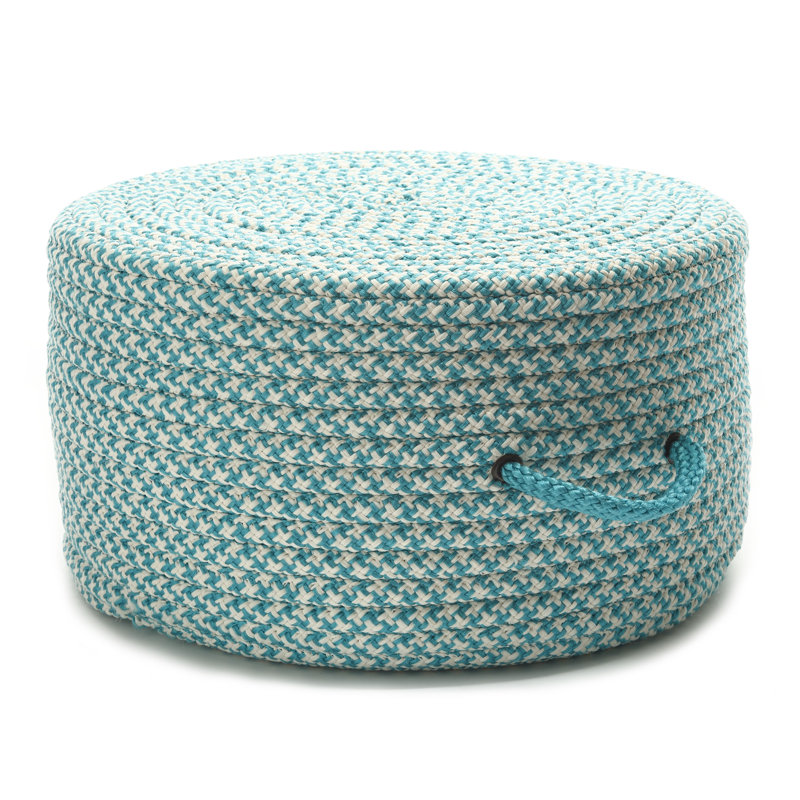Repose-pieds Carron, Turquoise, Jaune