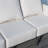 Hudson Aluminum Patio Sofa With Cushions