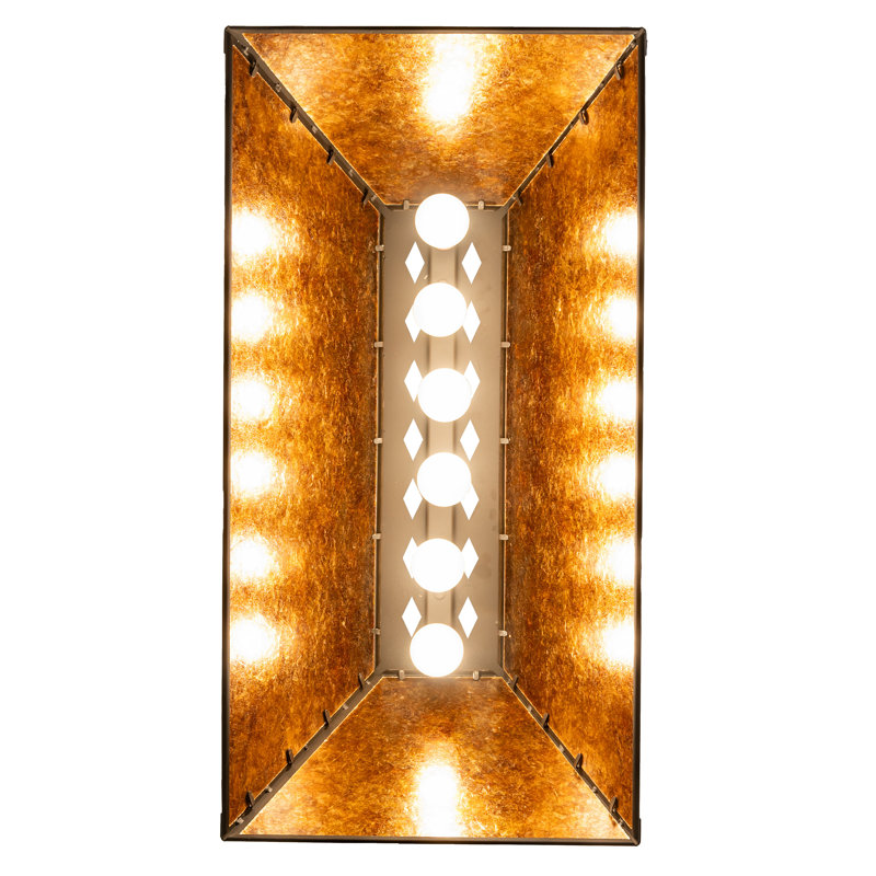 Jacklyn 6 - Light Pendant, Amber, Oil Rubbed Bronze