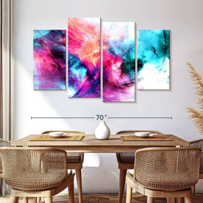 Nuage surréel abstrait Avery, H 42 po x l 68 po
