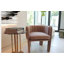 Chaise avec accoudoirs en velours Magline -1715830400
