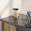 Table de chevet haute avec porte-gobelet et 2 tablettes de rangement-1260860621