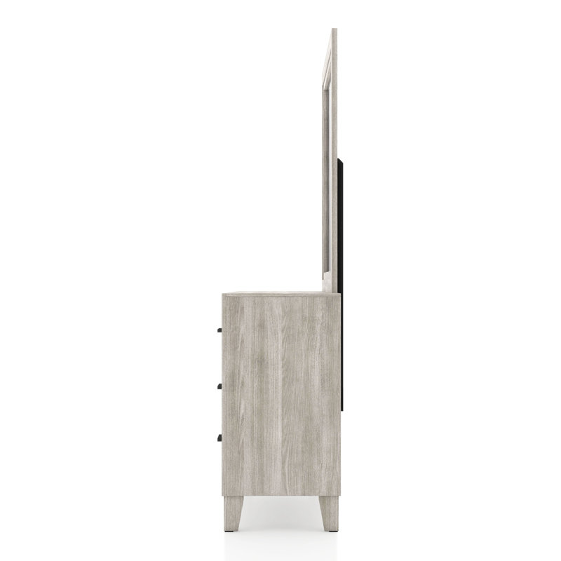 Commode 6 tiroirs avec miroir Eckhoff