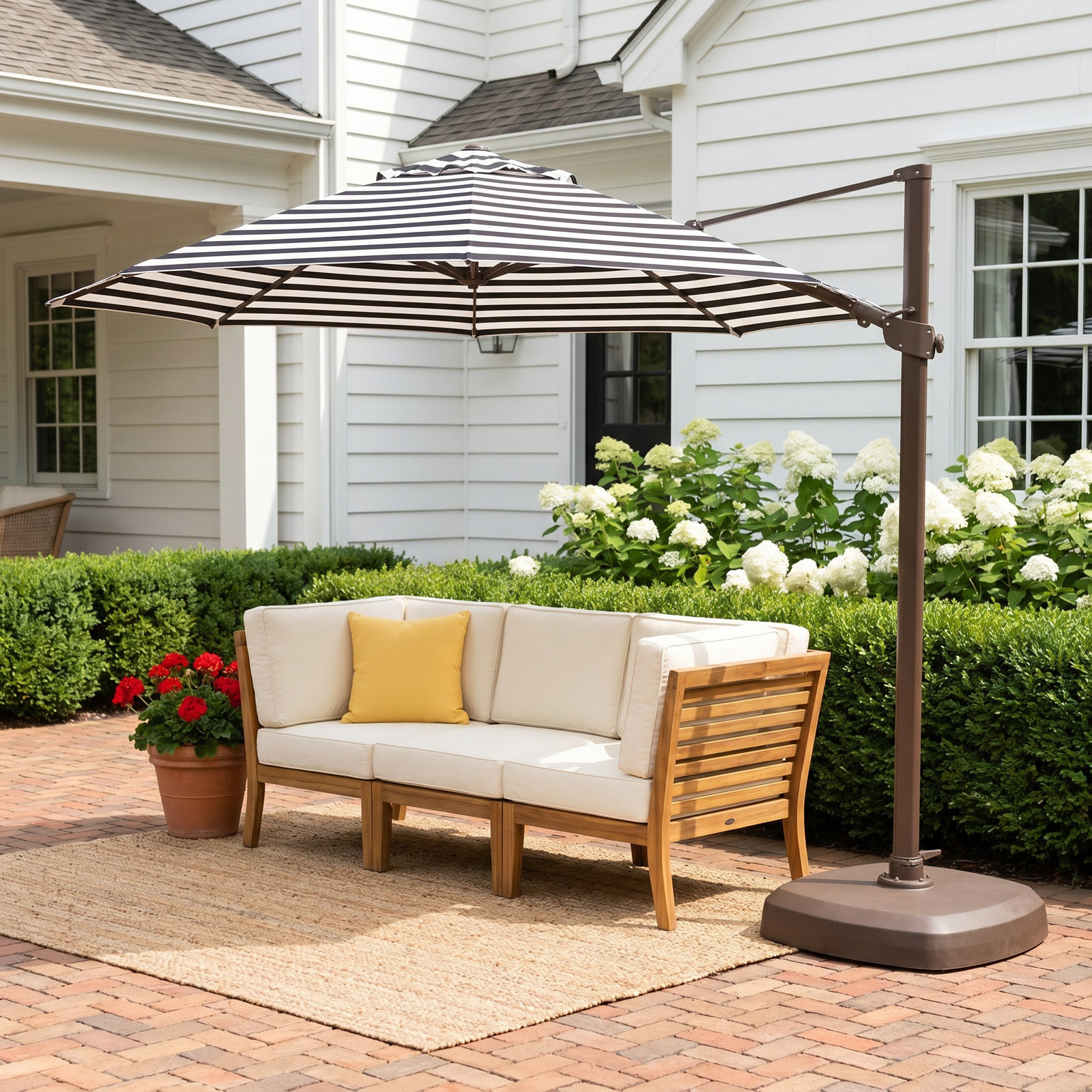 Birchbrook 12.3' Sunbrella® Cantilever Umbrella, Bronze