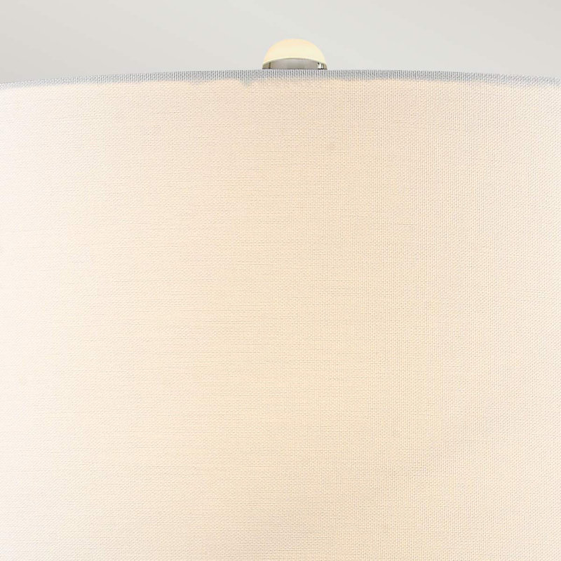 Nixon Metal Table Lamp, Distressed Silver