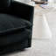 Fauteuil d'appoint moderne avec repose-pieds, fauteuil club-1254422390