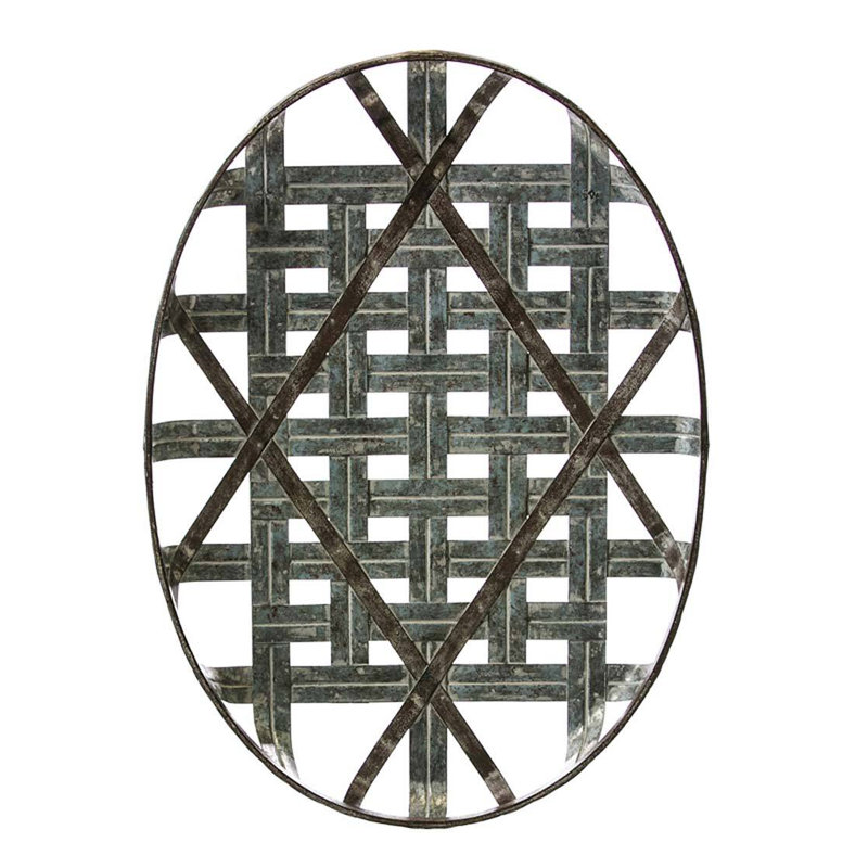 Farmhouse Wall Decor on Metal, 23.5" H x 3" W x 17.25" D