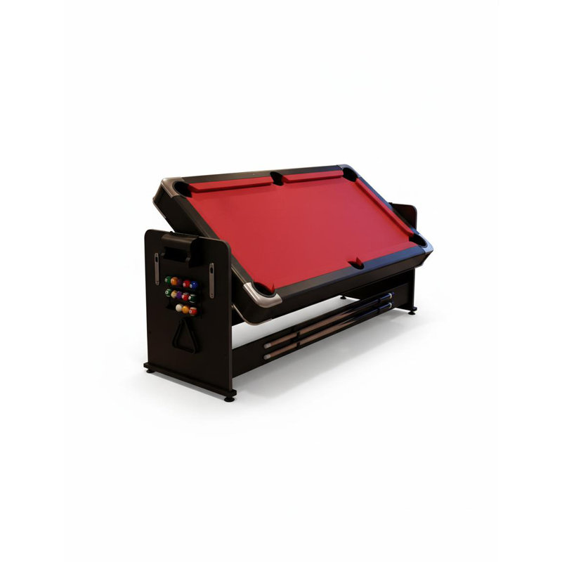 Enjyam L Pool Table, Red