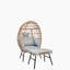 Fauteuil à œufs d'extérieur surdimensionné pour une détente et une durabilité ultimes