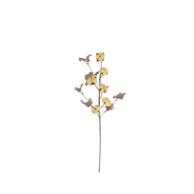 Faux Botanical Spray – Warm Tone Bloom Mix – 25" Tall Decorative Accent Set of 6