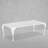 Provance Aluminum Coffee Table - Chalk-84679264