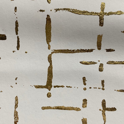 Jean Metallic Wallpaper Roll