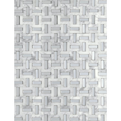 Link™ 12" x 17" Natural Stone Random Mosaic Tile