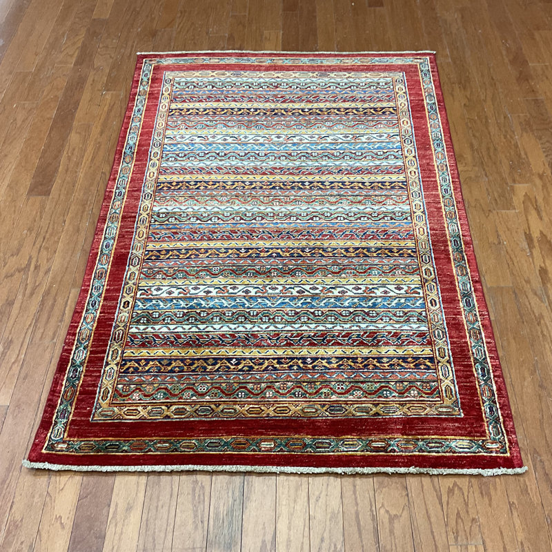 Aboubaker Wool Oriental Indoor Rug