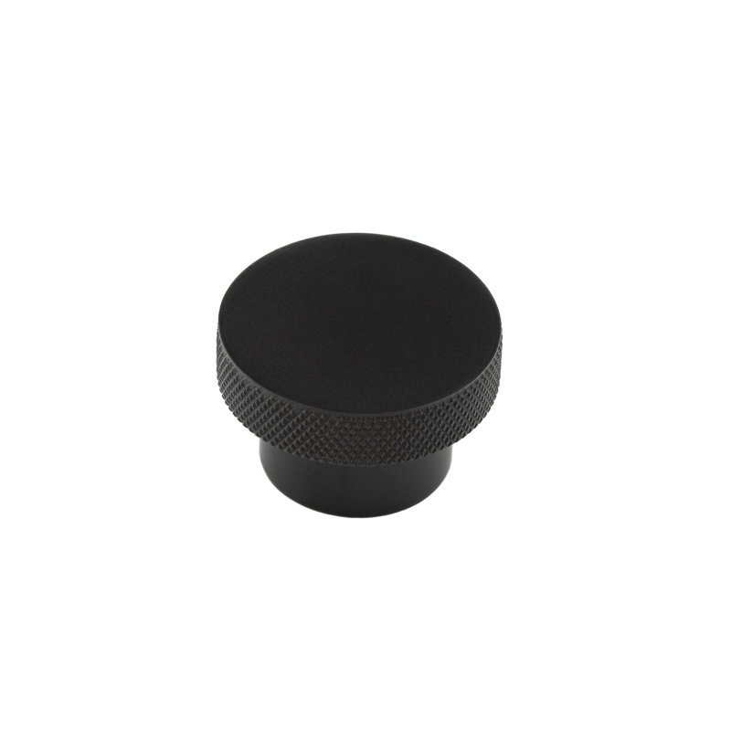 Hoxton 40mm Diameter Round Knob, Matte Black