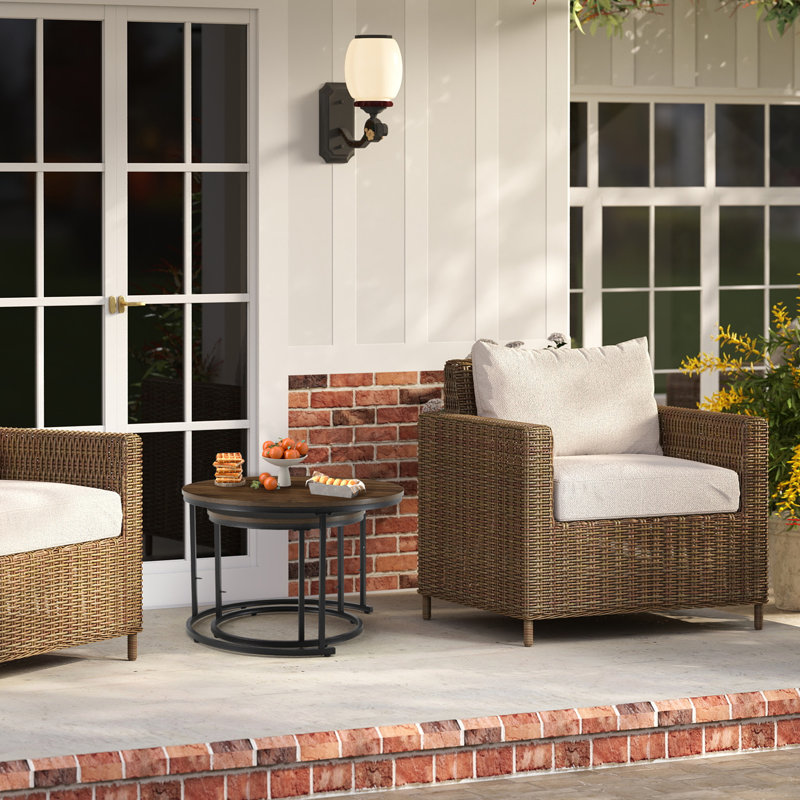 Coffee Table with Storage, Brown
