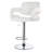 Jarette Swivel Upholstered Adjustable Height Counter Stool with Metal Frame-972864216