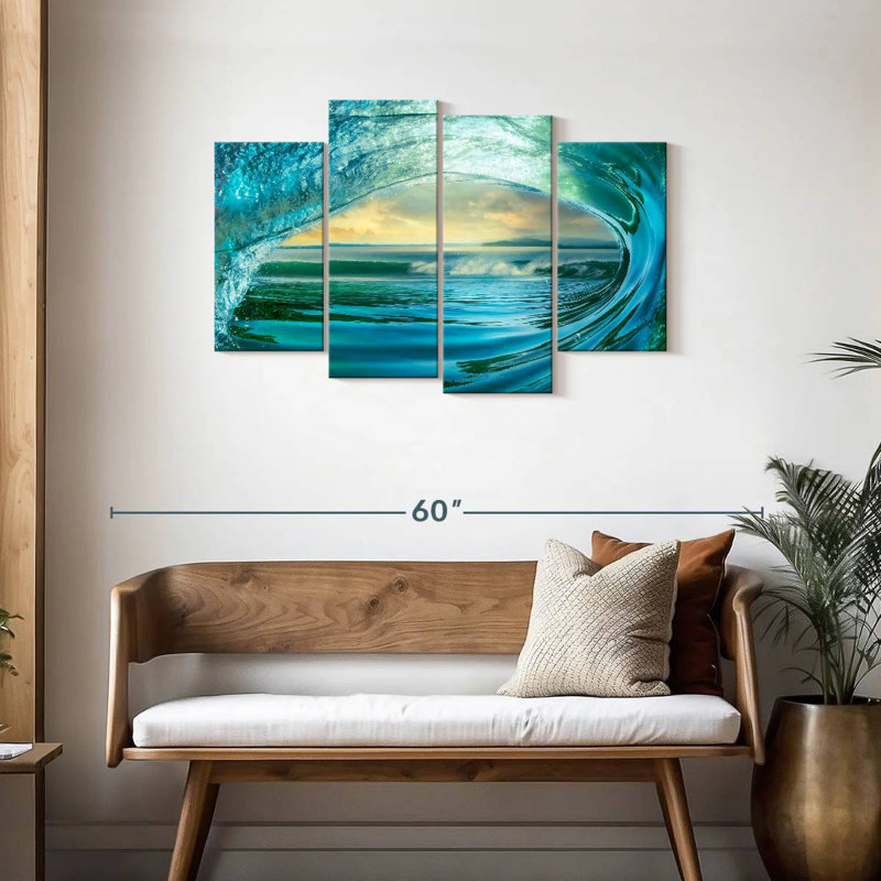 Gillard Big Wave I, H 27 po x l 43 po
