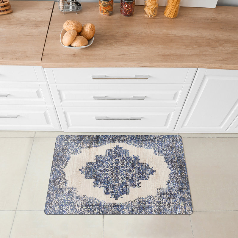 Tapis de cuisine patiné, Rectangle 18 po x 30 po