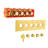 Gold Wall Mounted Shower, 3 Body Sprays & Handheld, Natural Style Shower System, Method