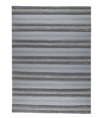 Hoeft Wool Striped Indoor Rug