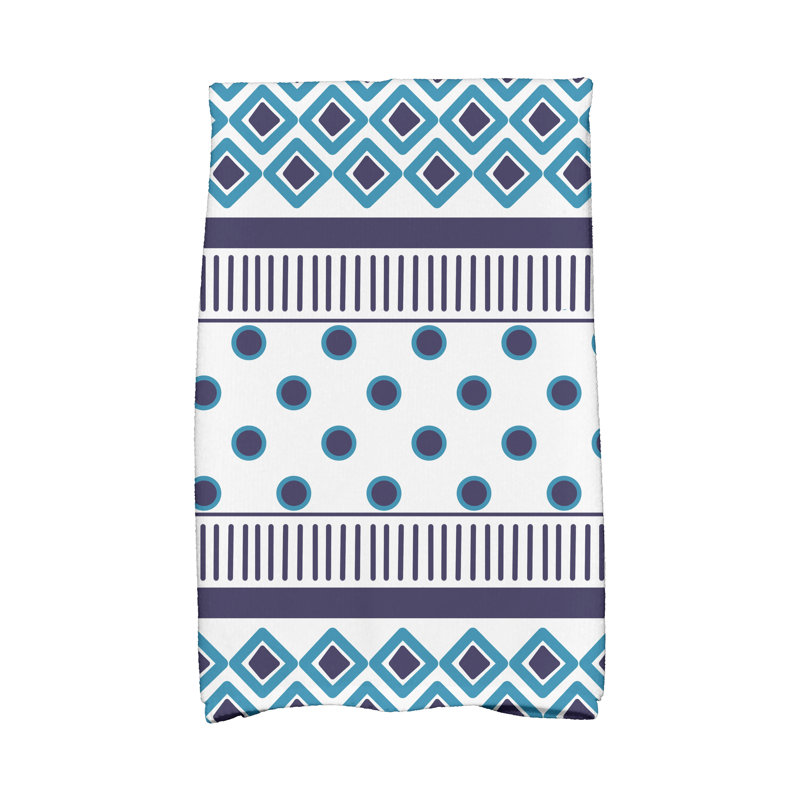 Abbie Hand Towel, Navy Blue