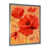 Impression argent sur toile encadrée